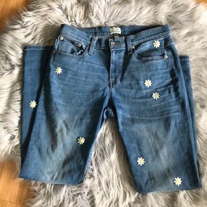 J.Crew Slim broken in boyfriend jeans
